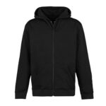 zipped hoodie