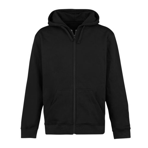 zipped hoodie